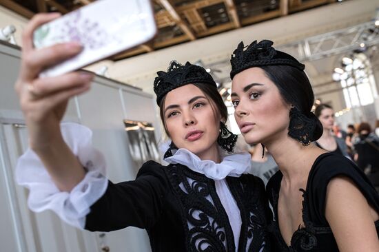 Mercedes-Benz Fashion Week Russia. Day One