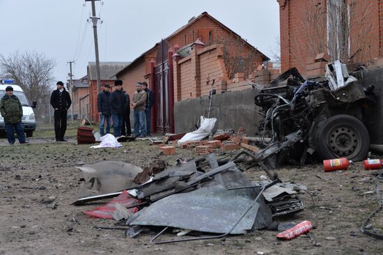 Car explodes near mosque in Nazran