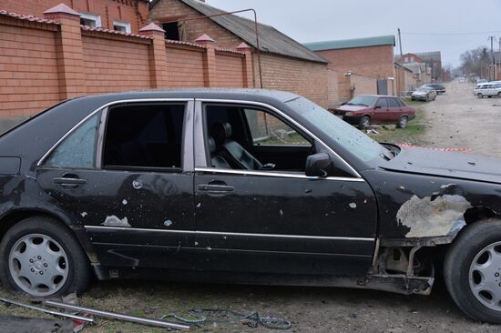 Car explodes near mosque in Nazran