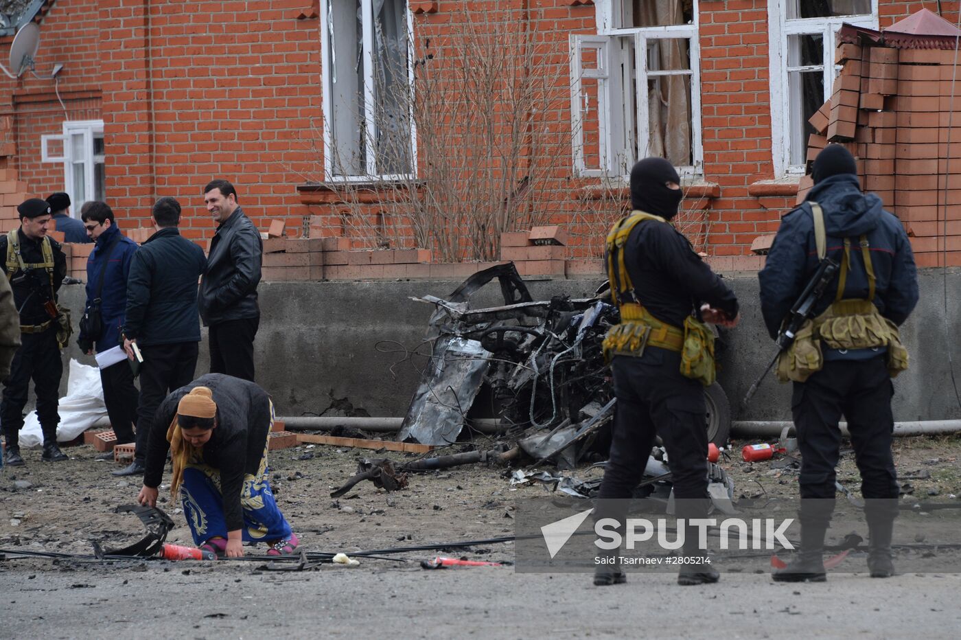 Car explodes near mosque in Nazran