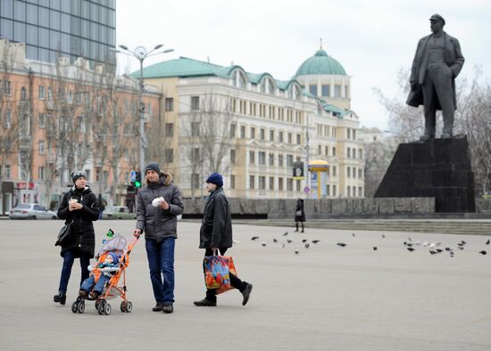 Everyday life in Donetsk