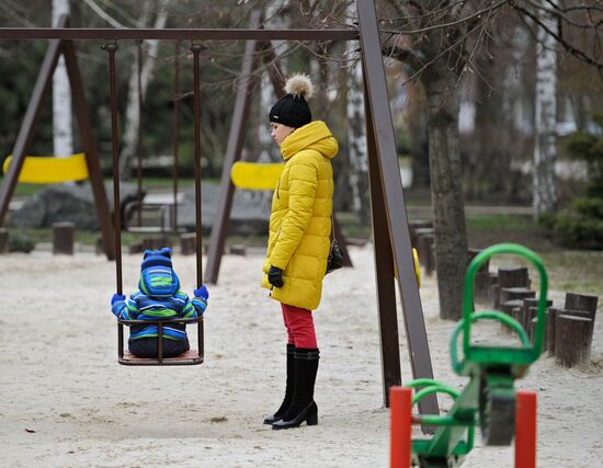 Everyday life in Donetsk
