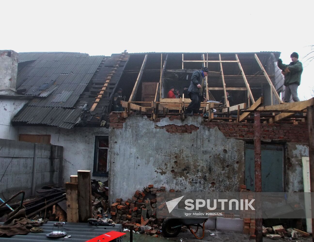 Everyday life in Donetsk