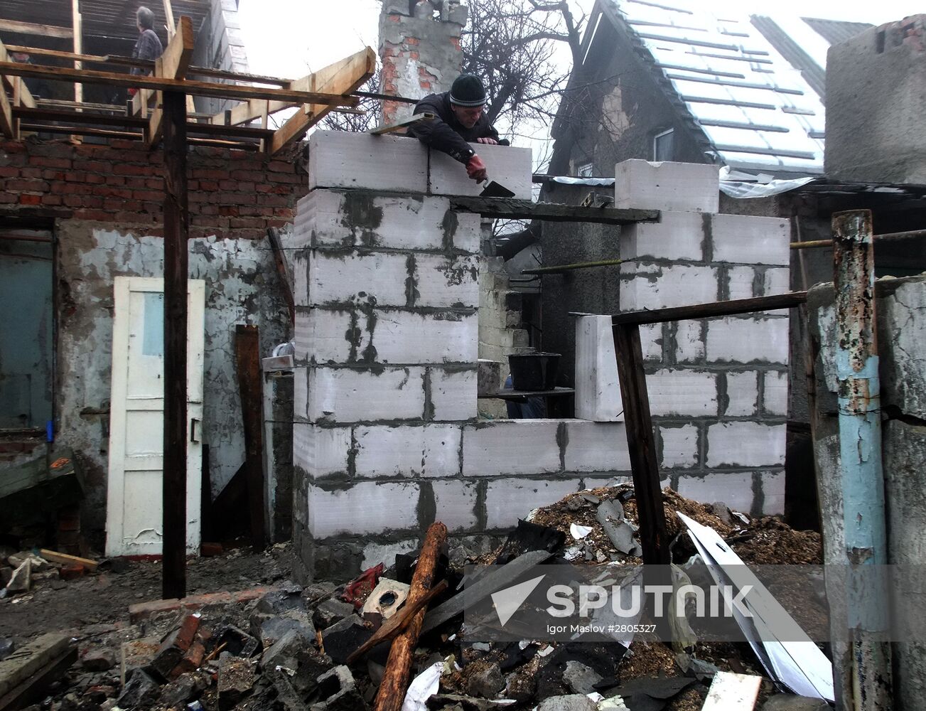 Everyday life in Donetsk