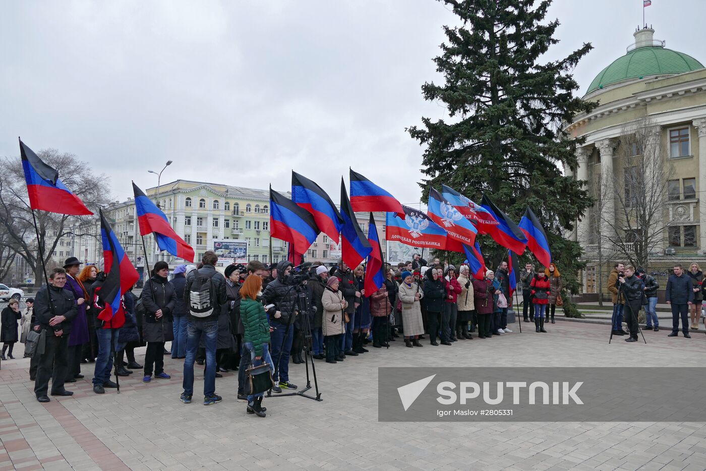 Everyday life in Donetsk