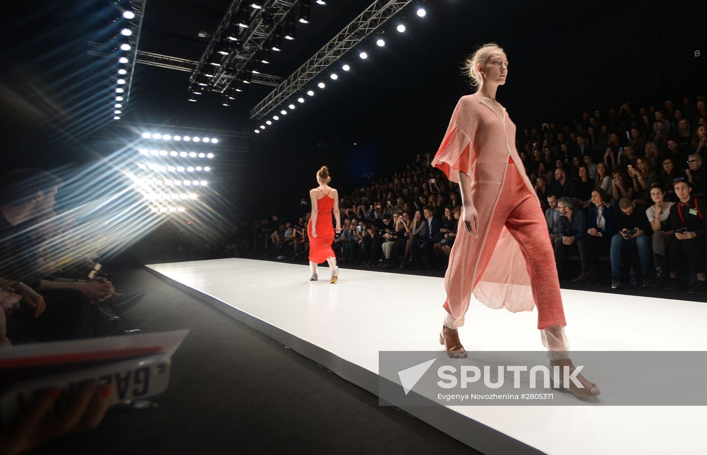Mercedes-Benz Fashion Week Russia. Day One