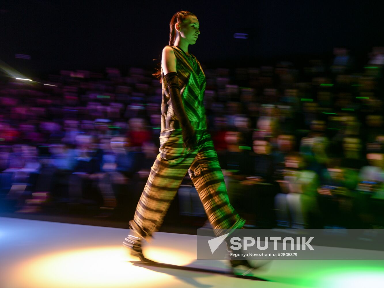 Mercedes-Benz Fashion Week Russia. Day One