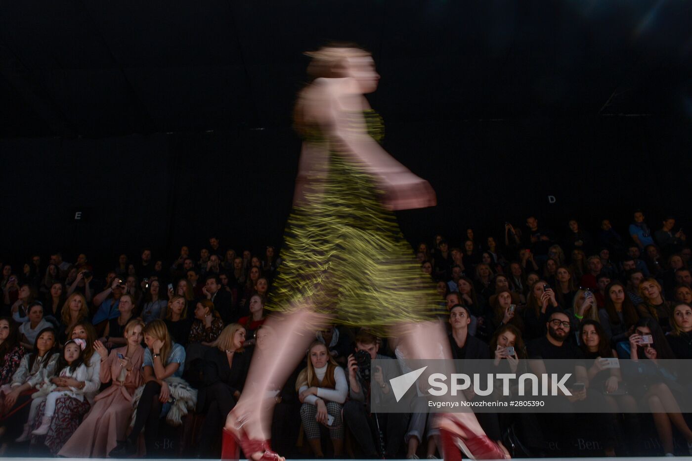 Mercedes-Benz Fashion Week Russia. Day One