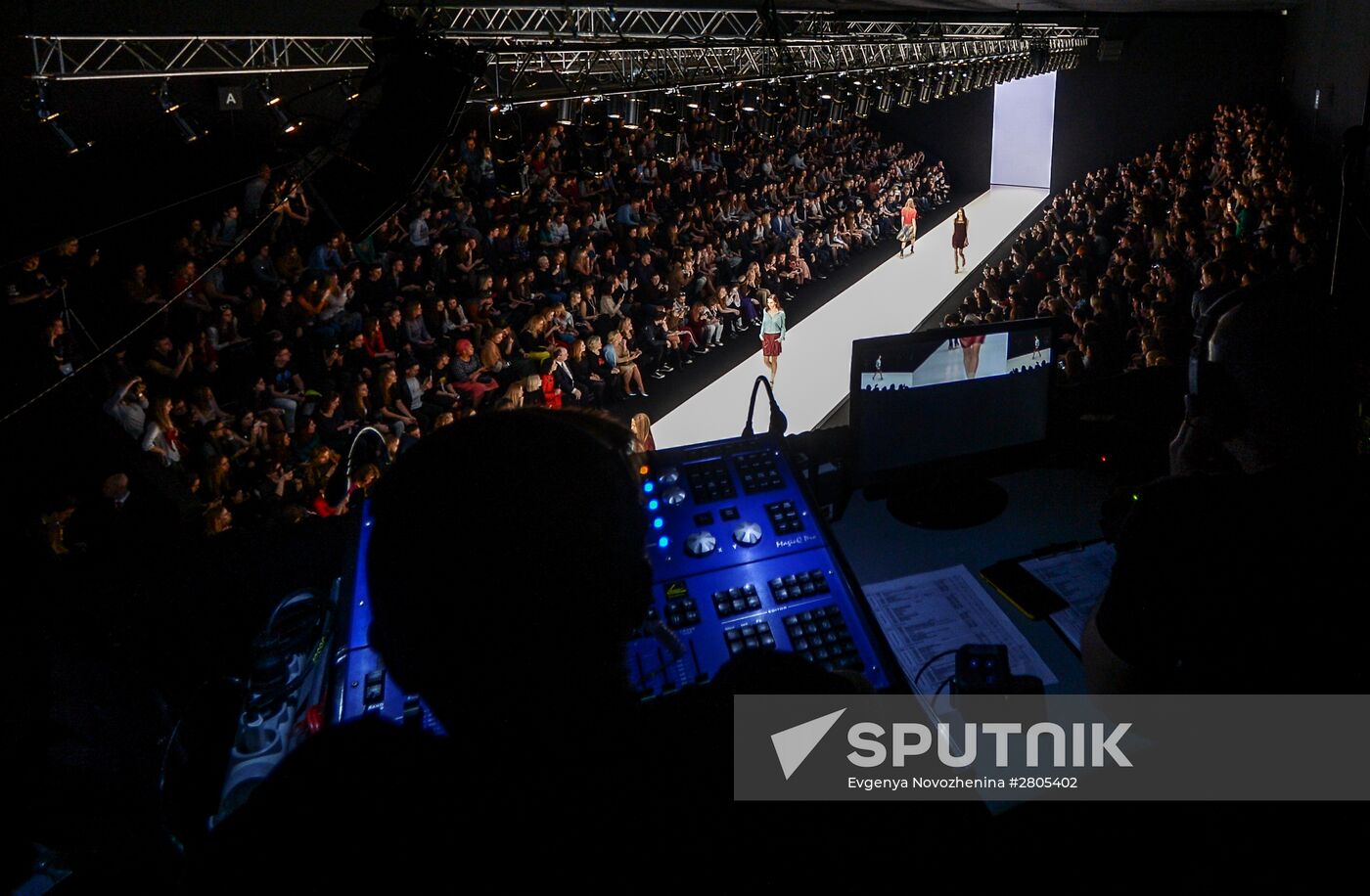 Mercedes-Benz Fashion Week Russia. Day One