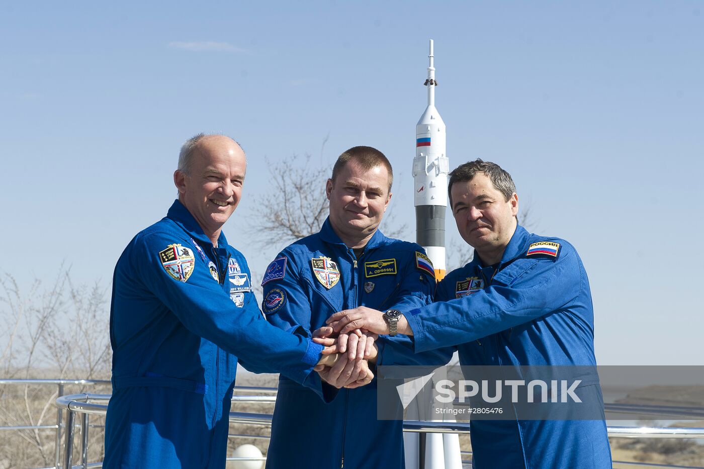 ISS 47/48 crew's Baikonur training