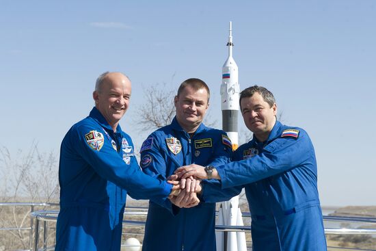 ISS 47/48 crew's Baikonur training