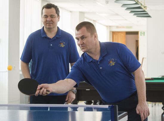 ISS 47/48 crew's Baikonur training