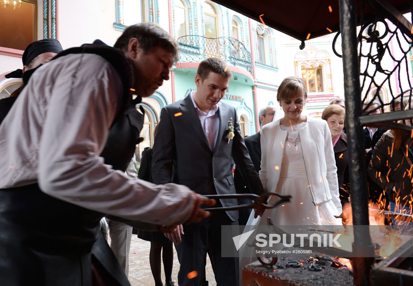 Smithery wedding at Russian Culture Center "Kremlin in Izmailovo"