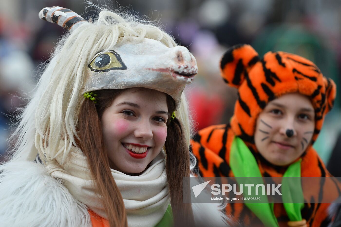 Maslenitsa festival in Kazan