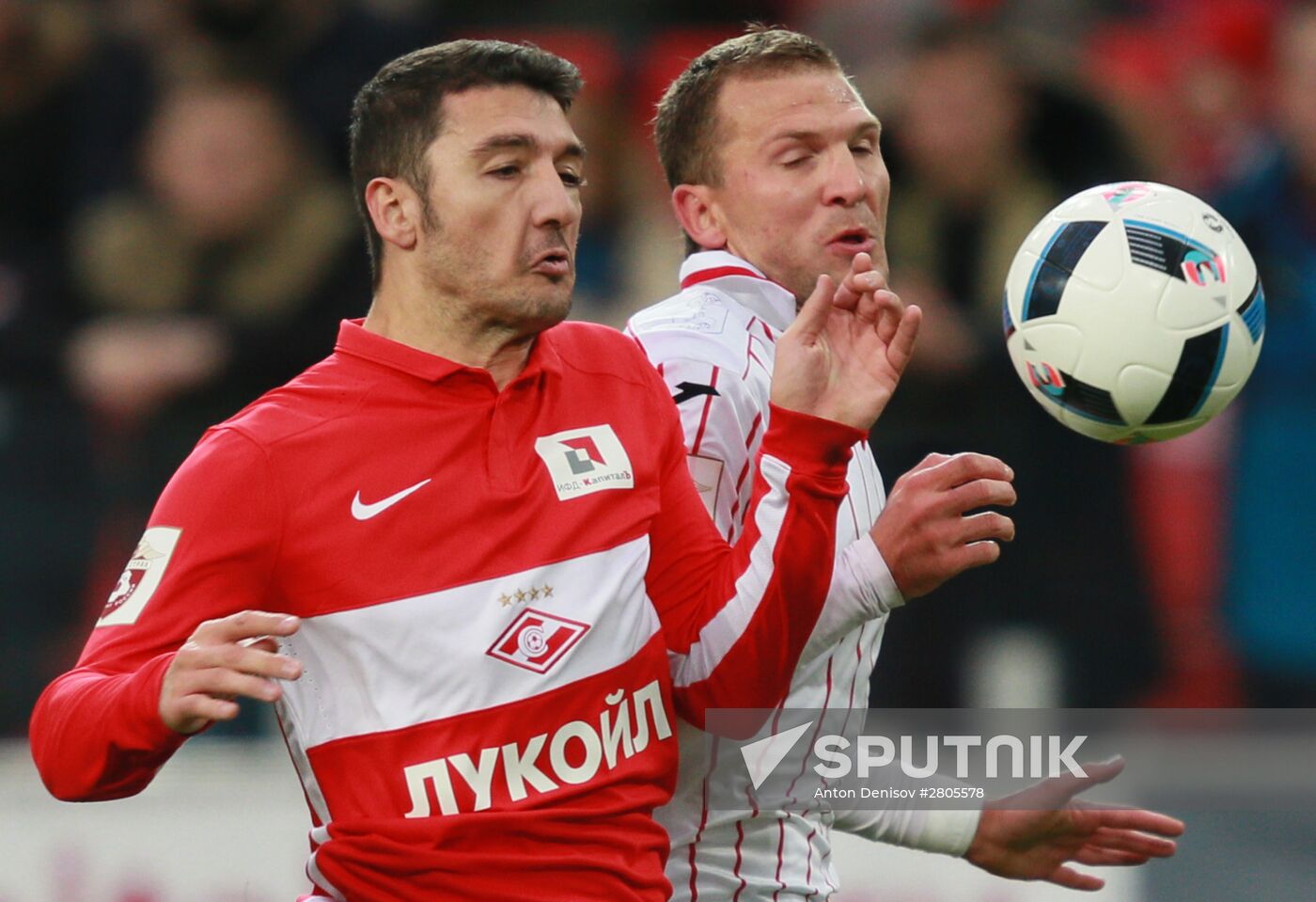 Football. Russian Premier League. Spartak vs. Amkar