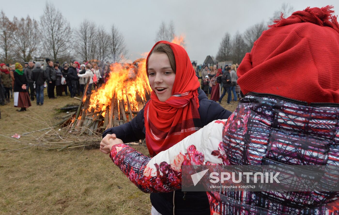 Maslenitsa festival celebrated in Belarus