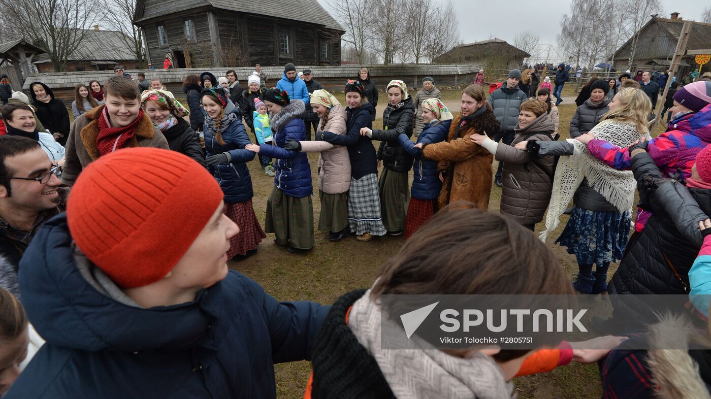 Maslenitsa festival celebrated in Belarus