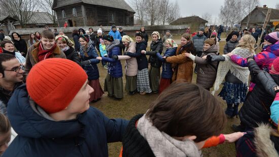 Maslenitsa festival celebrated in Belarus