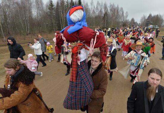 Maslenitsa festival celebrated in Belarus