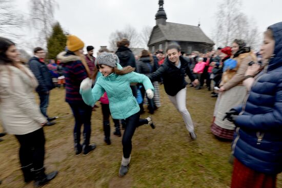 Maslenitsa festival celebrated in Belarus