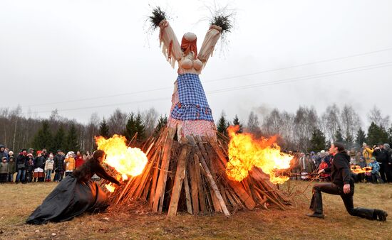 Maslenitsa festival celebrated in Belarus