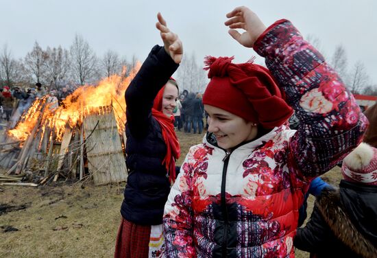 Maslenitsa festival celebrated in Belarus