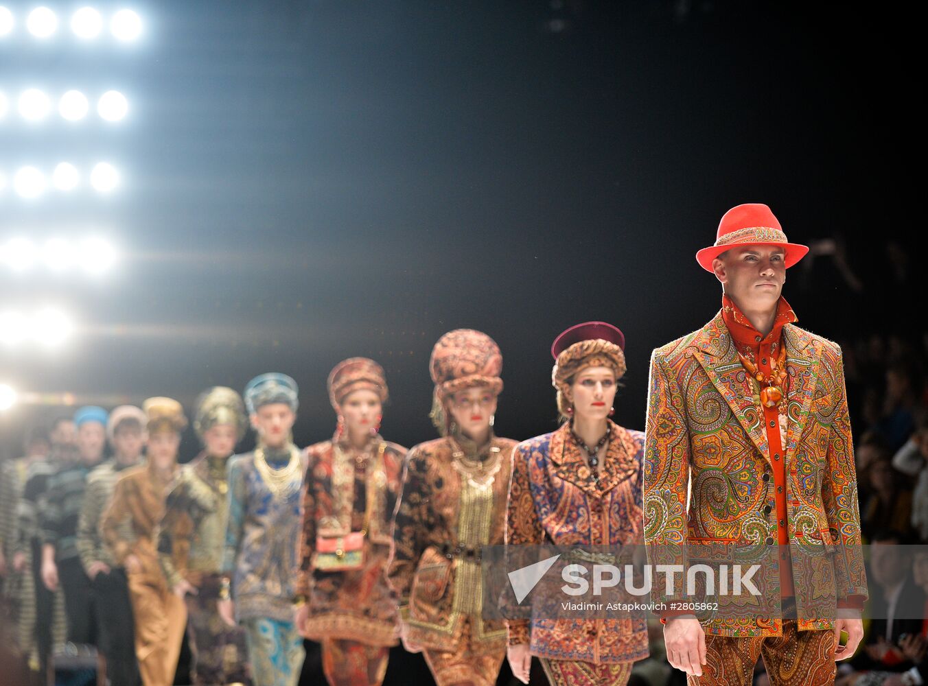 Mercedes-Benz Fashion Week Russia. Day Two