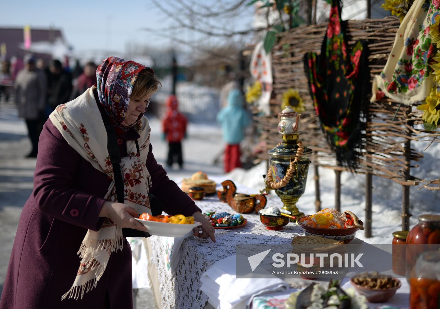 Maslenitsa celebrated in Russian regions