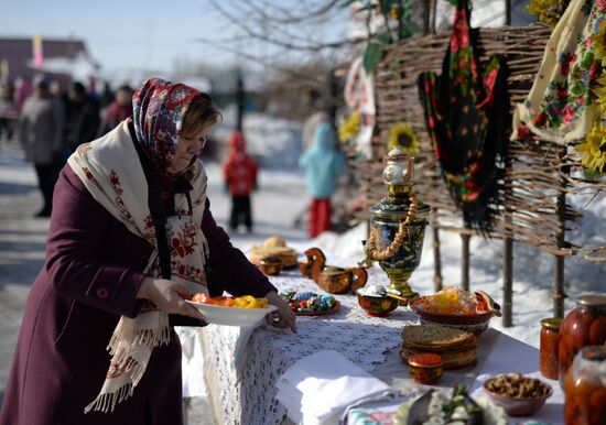 Maslenitsa celebrated in Russian regions