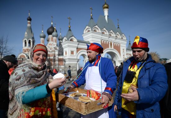 Maslenitsa celebrated in Russian regions