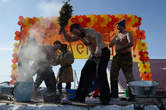 Maslenitsa celebrated in Russian regions