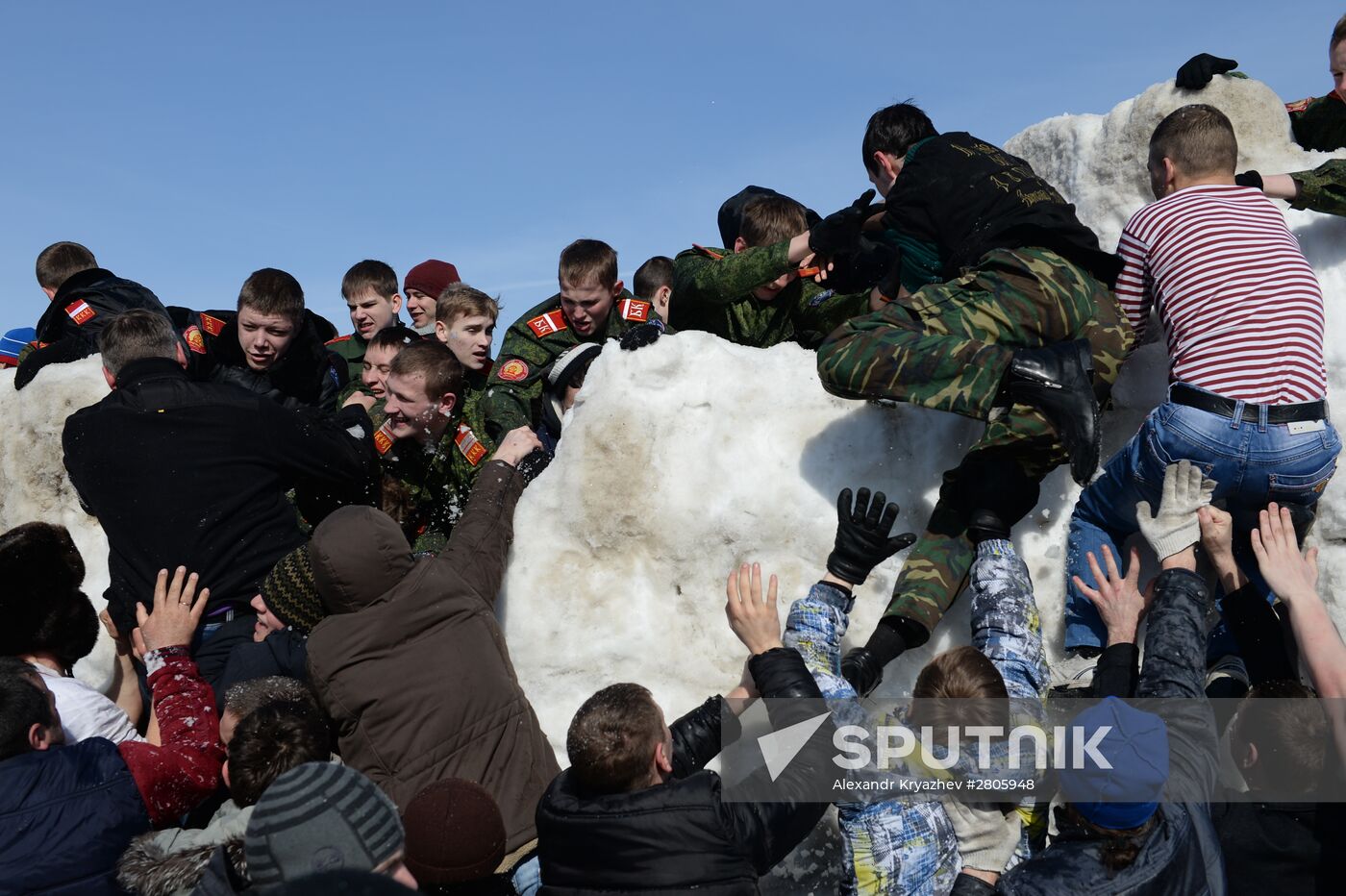 Maslenitsa celebrated in Russian regions