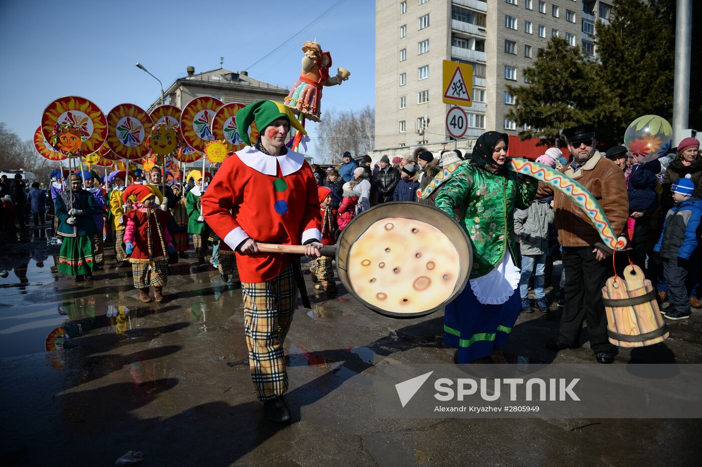 Maslenitsa celebrated in Russian regions