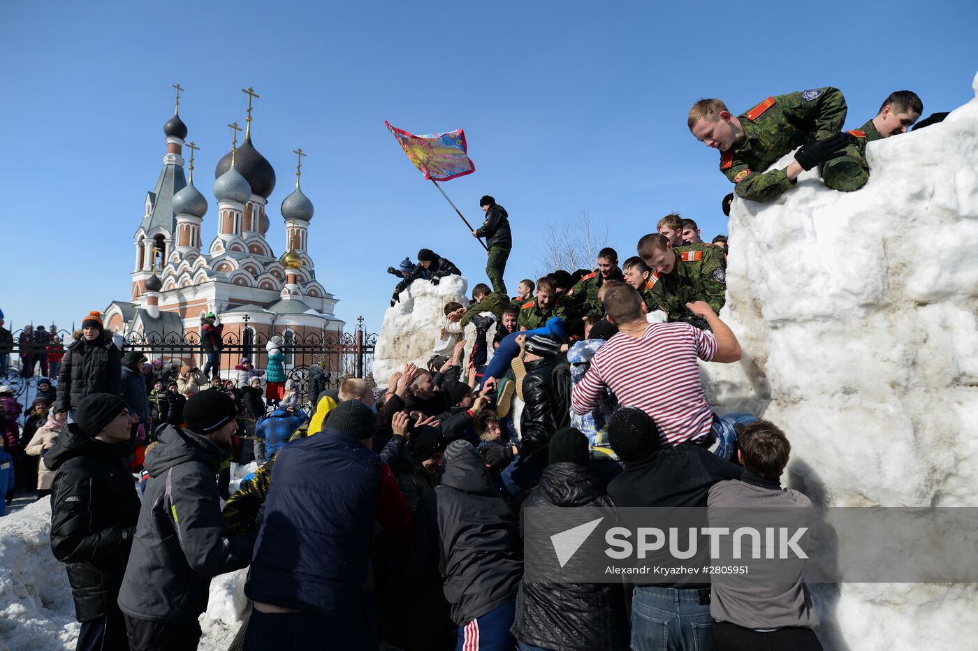 Maslenitsa celebrated in Russian regions