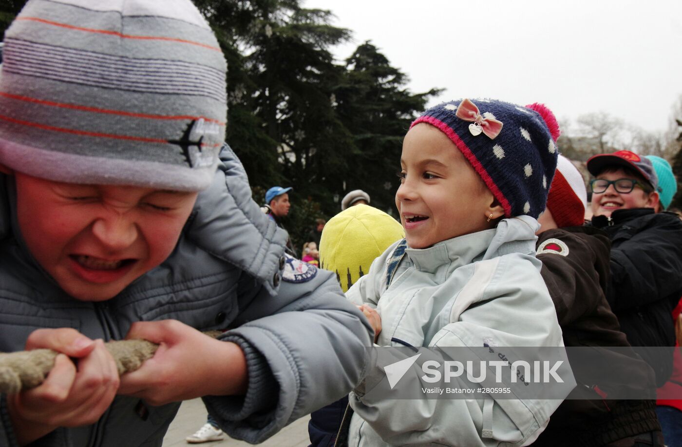 Maslenitsa celebrated in Crimea