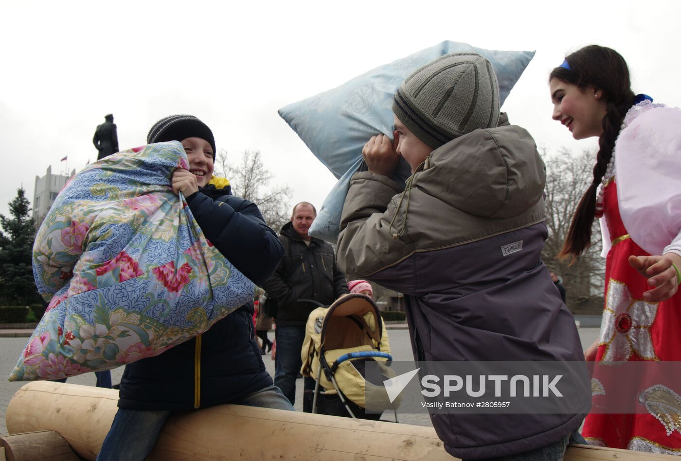 Maslenitsa celebrated in Crimea