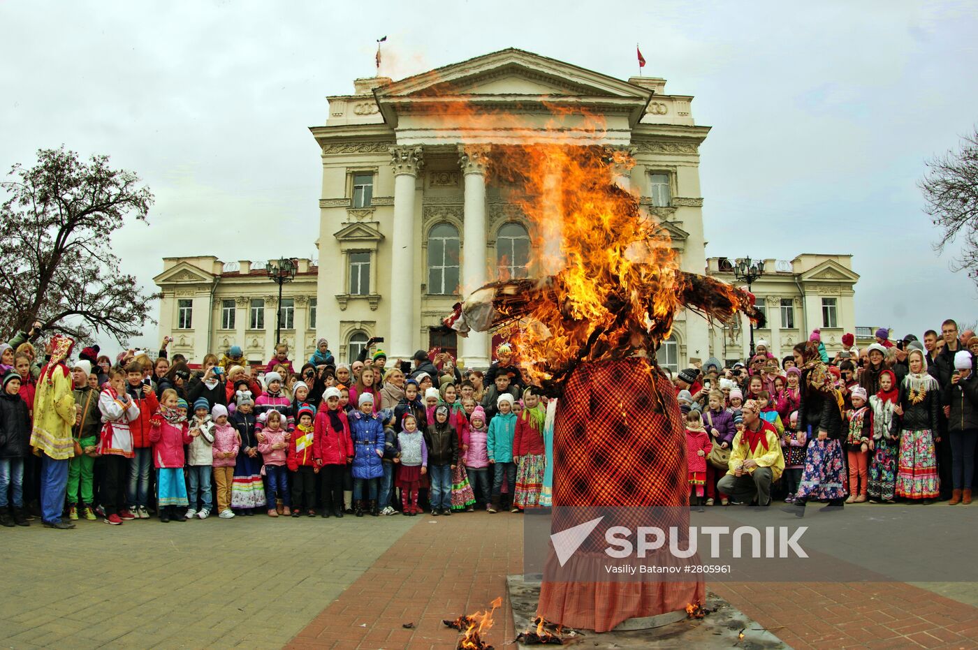 Maslenitsa celebrated in Crimea