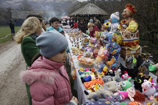 Maslenitsa celebrated in Crimea