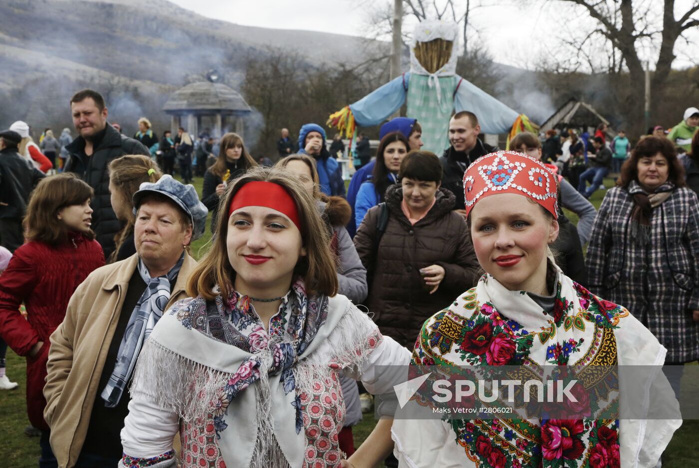 Maslenitsa celebrated in Crimea