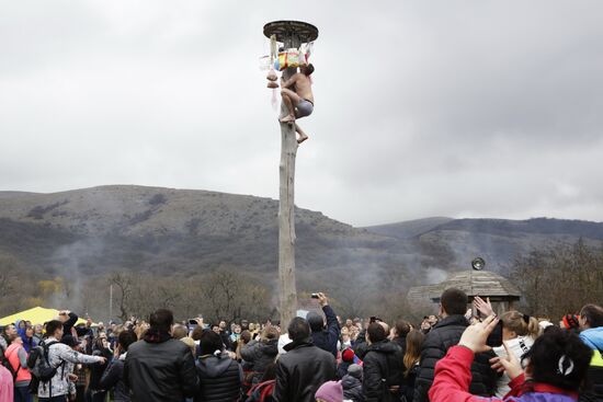 Maslenitsa celebrated in Crimea