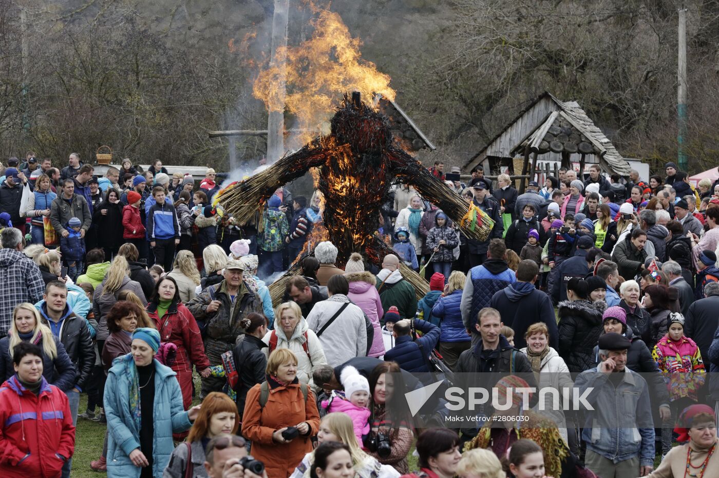 Maslenitsa celebrated in Crimea