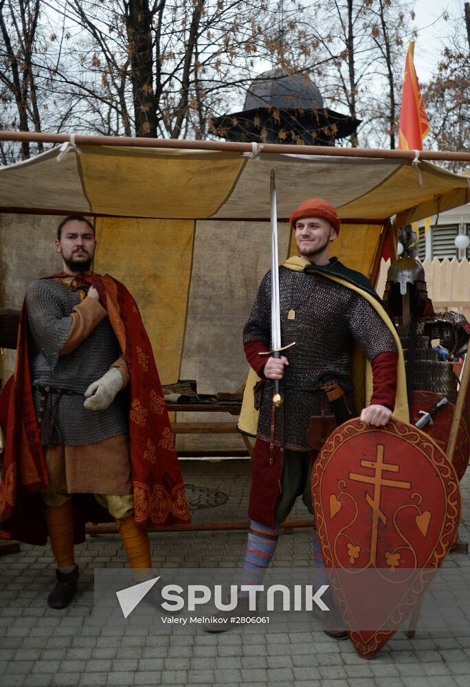 Celebration of Maslenitsa in Moscow