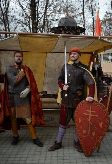 Celebration of Maslenitsa in Moscow