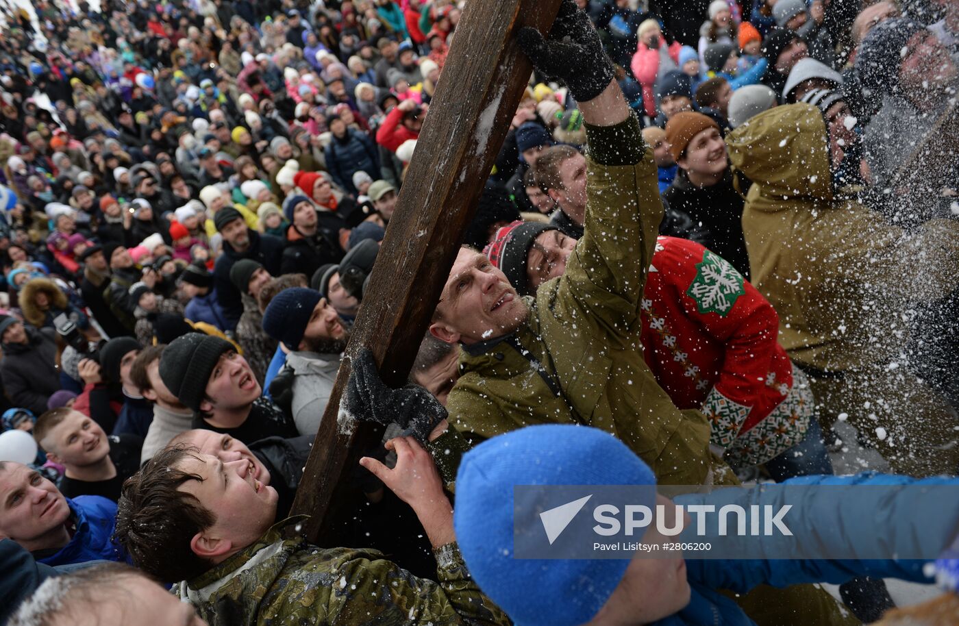 Maslenitsa celebrated in Russian regions