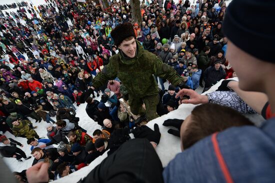 Maslenitsa celebrated in Russian regions