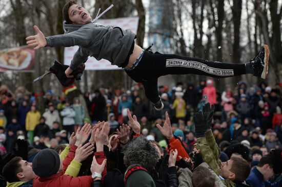 Maslenitsa celebrated in Russian regions
