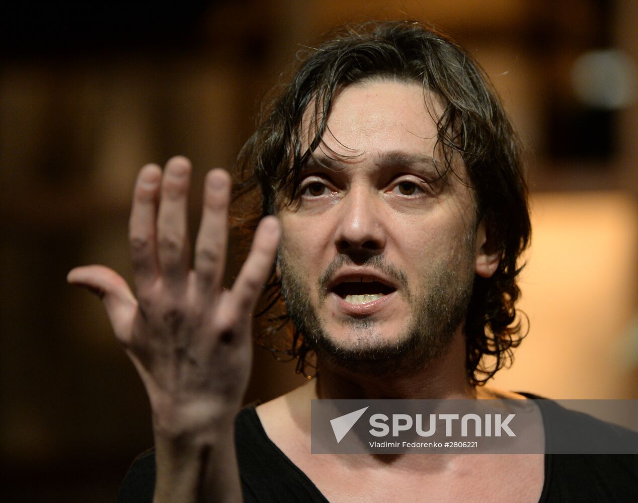 The Dog in the Manger play run-through at Moscow Satire Theater
