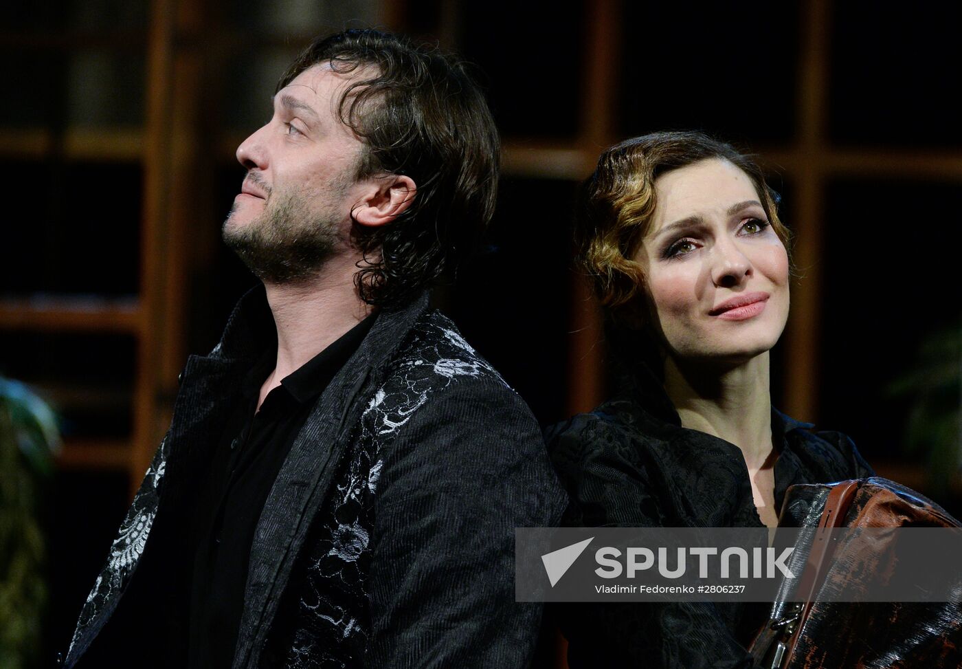 The Dog in the Manger play run-through at Moscow Satire Theater