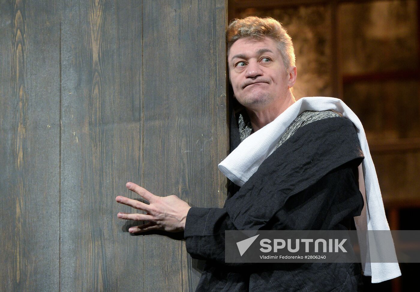 The Dog in the Manger play run-through at Moscow Satire Theater