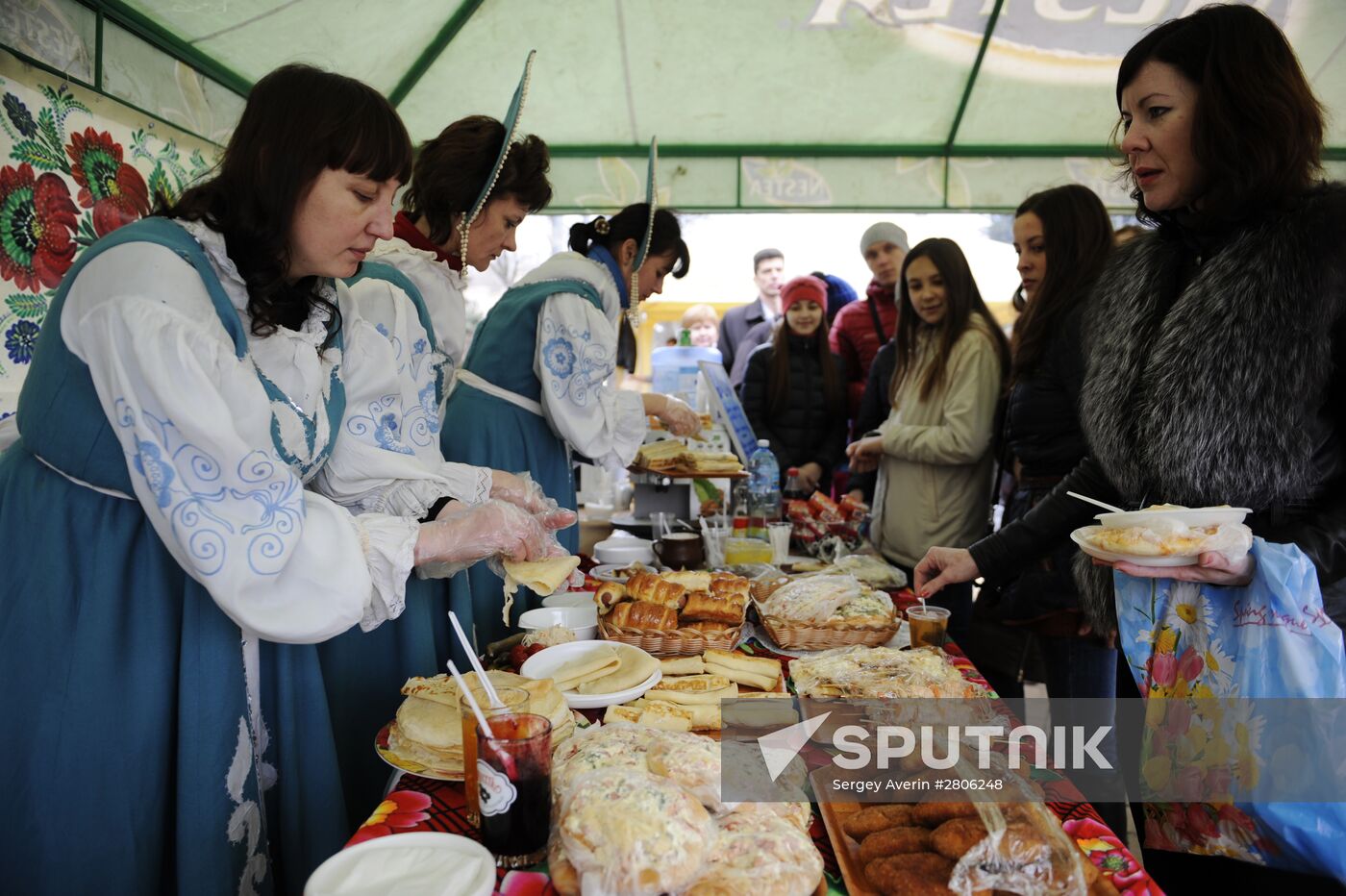 Maslenitsa celebrated in Donetsk